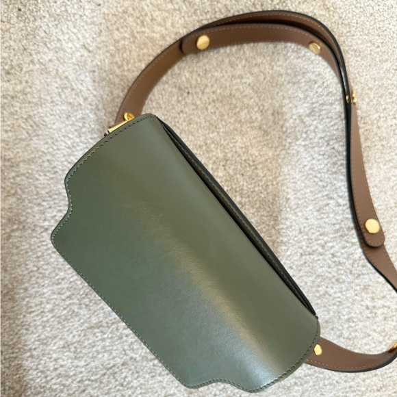 Marni mini trunk khaki and white - Picture 4 of 9